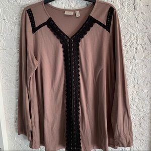 LOGO by Lori Goldstein top Sz Lg